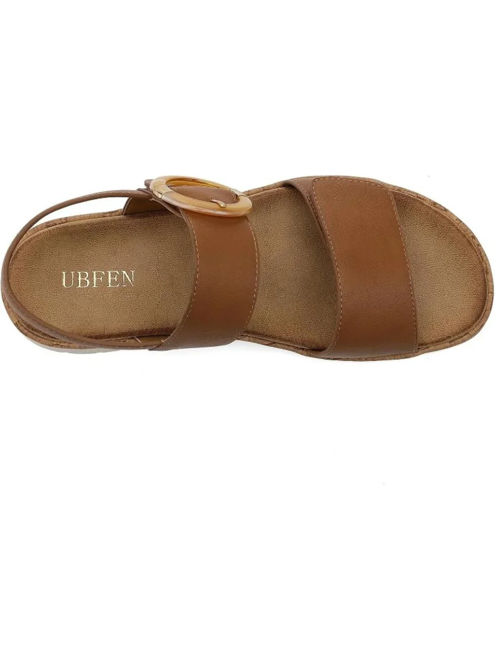 Women's Dark Brown Summer Open Toe Adjustable Ankle Straps Comfortable Sandals